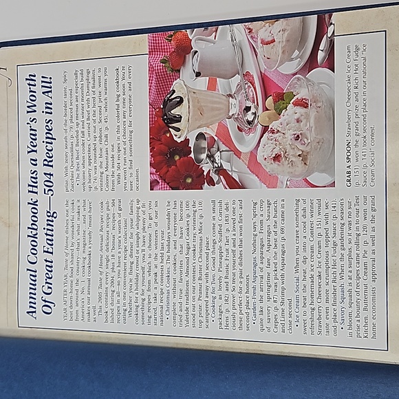 Taste of Home 2005 Annual Recipes Hardcover Cookbook - Picture 7 of 10